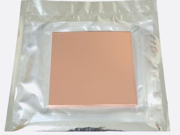 Monolayer hBN on copper foil, 6" × 6"